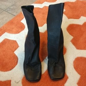 Rick Owens Wedge Sock Boots
